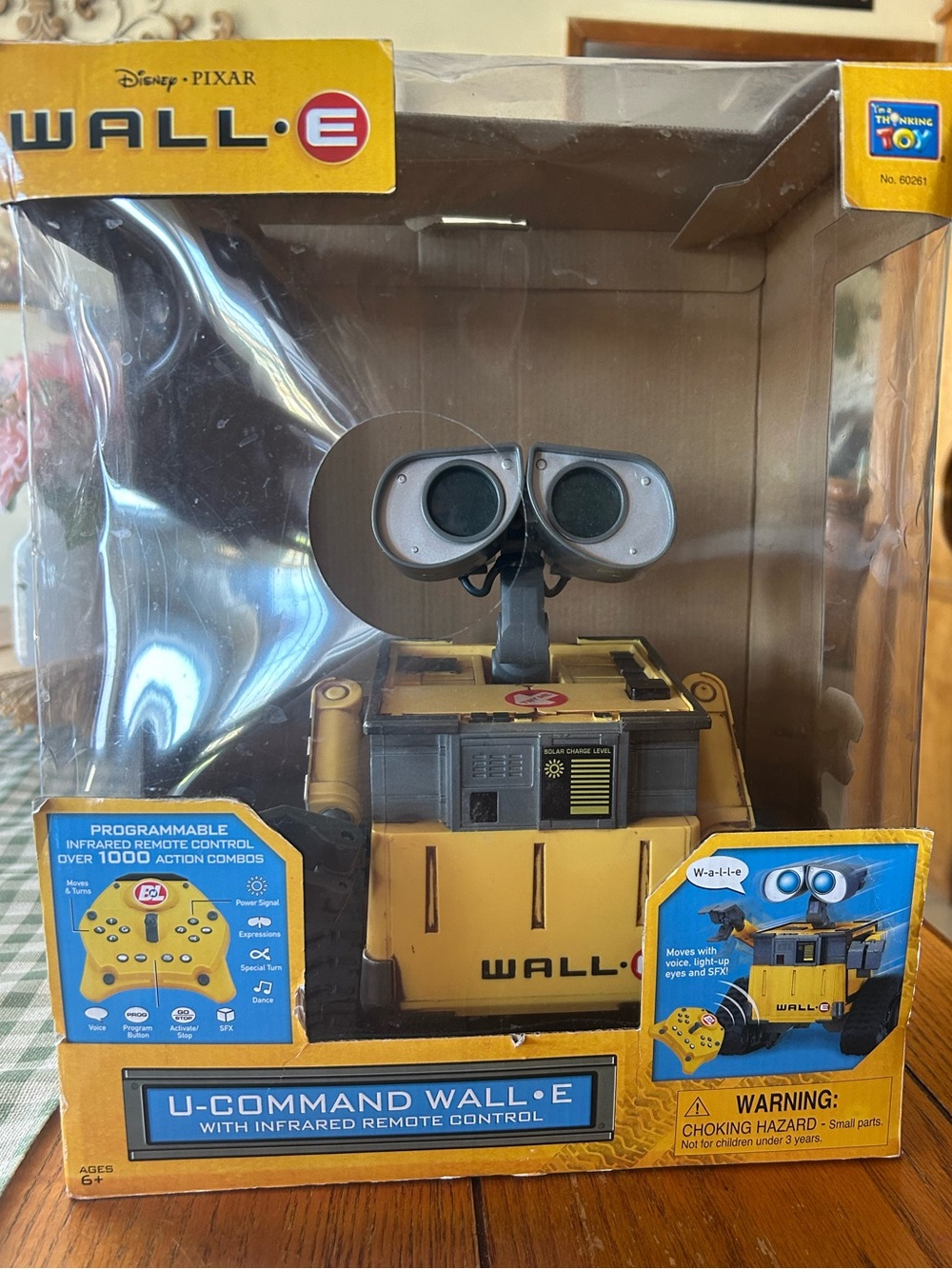 Disney WALL·E Yellow and Black Remote Control Robot